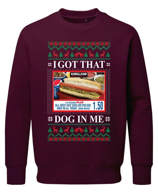 I Got That Dog in Me Ugly Christmas Sweater, Costco Kirkland Signature Holiday Party, Pet In Me Ugly Sweater