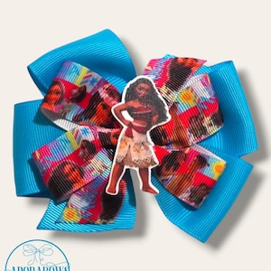 Handmade Disney Character Hair Bows – Choose Princess Sofia, Minnie, Dumbo, and more