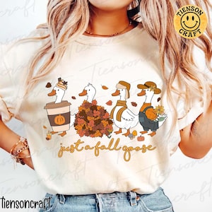Pumpkin png, Coquete Png, Autumn png, Just A Cozy Goose Png, Autumn Cozy Png, Fall Vibes Png, Goose Png, Fall Autumn Shirt, Digital Design