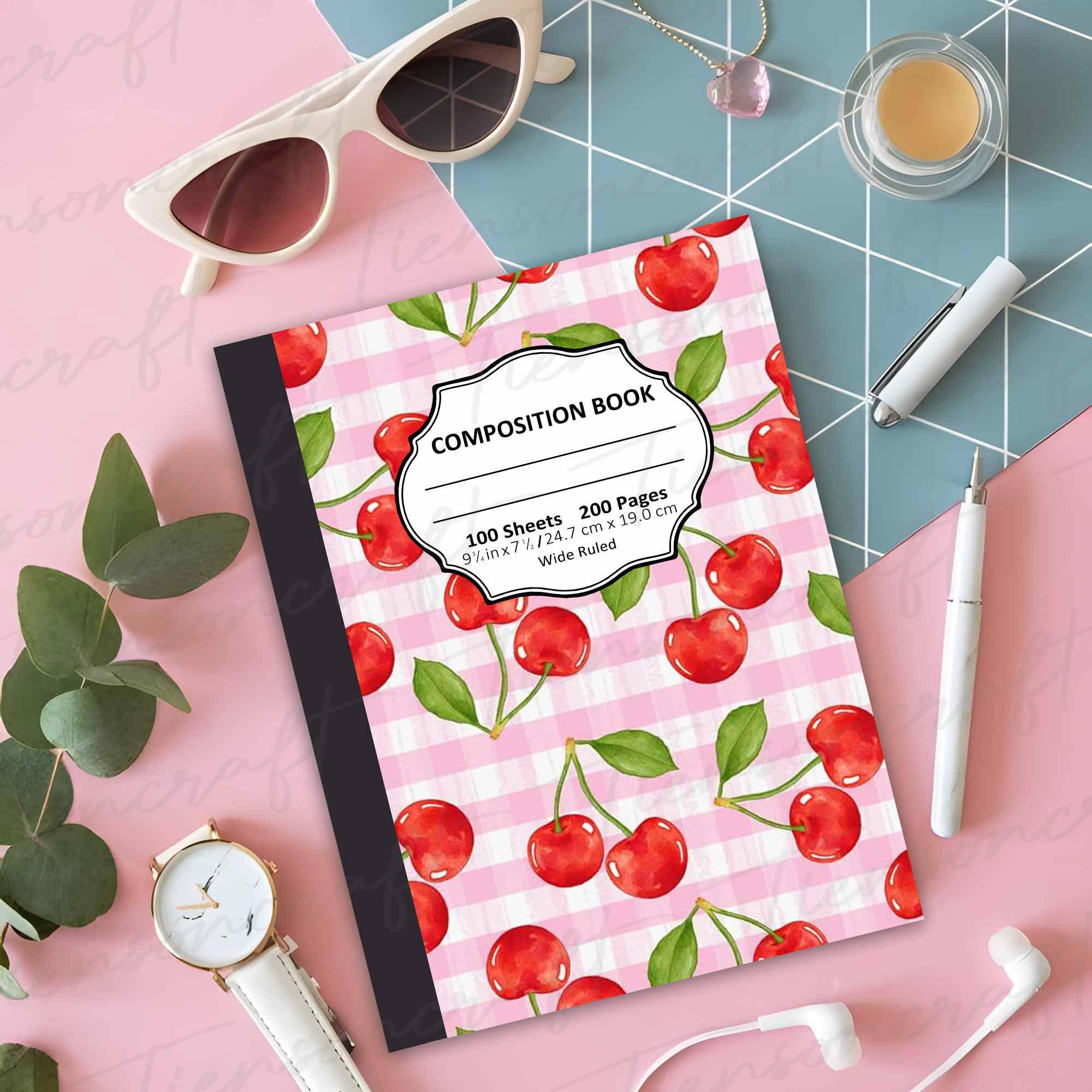 Custom Composition Notebook Template, Composition Notebook Cover ...