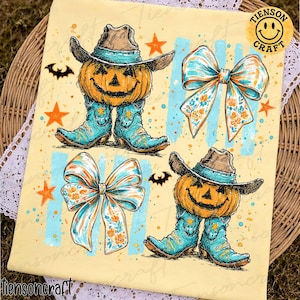 Western pumpa png, pumpastövlar png, Halloween png, Western höst png, pumpafält png, Halloween höst western flicka png, digital design