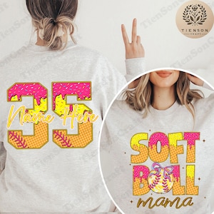 Softball Mama Drip Png, Softball Ice Cream Drip Png, Mama Softball Png File, Softball Mom Dripping Png, Game Day Softball Png