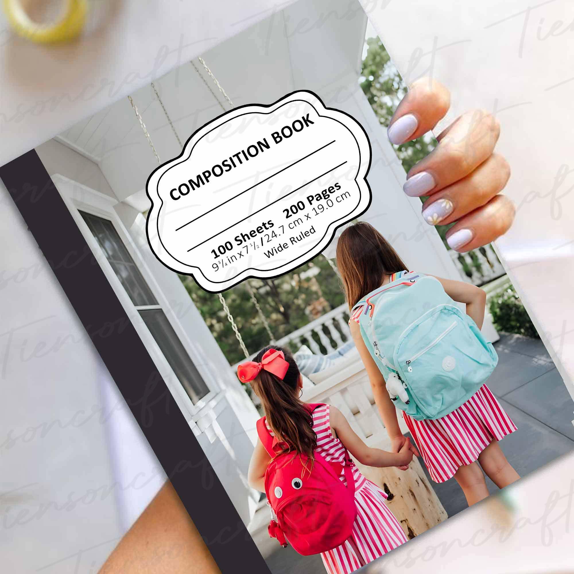 Custom Composition Notebook Template, Composition Notebook Cover ...