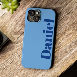 Personalised Name iPhone Case, Logo Custom Name iPhone Case for iPhone 15 14 13 12 11 Pro Max Plus Mini Case, Custom Script Cellphone Cover