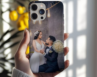 Custom Photo Phone Case, Personalized iPhone Samsung Cover, Picture Print Gift