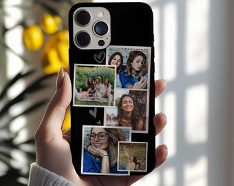 Personalisierte iPhone Handyhülle mit Foto: Personalisierte Collage Bild Handyhülle
