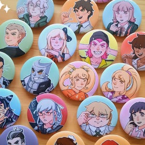 PINBACK BUTTONS - [ Danganronpa : Goodbye Despair ]