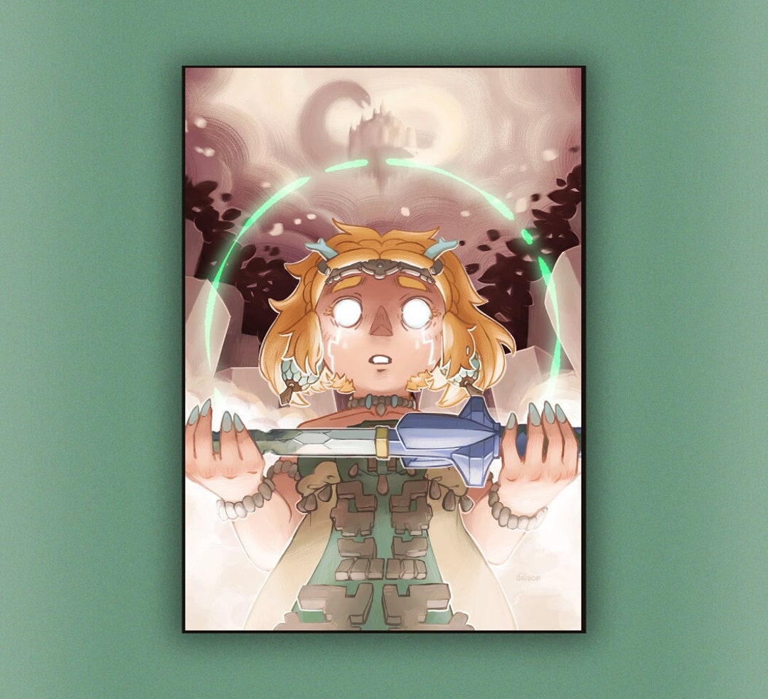 PRINT - [ Tears of the Kingdom ] | Light Dragon - Etsy