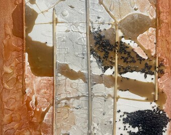 Original Abstract Painting.Mixed Media.