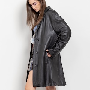Medium tall leather jacket hotsell