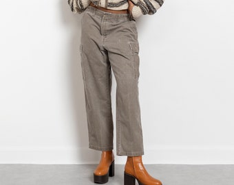 CARGO JEANS VINTAGE Baggy Loose Menswear Military / 47 Inch Hips / Size Xl