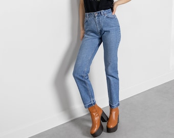 Vintage Levi's Jeans: 70s High Waist Relaxed Fit Faded Denim (Size 3/4)