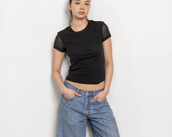 JORTS LEVI'S 550 JEAN Shorts Vintage Denim Y2K / 42 Inch Hips