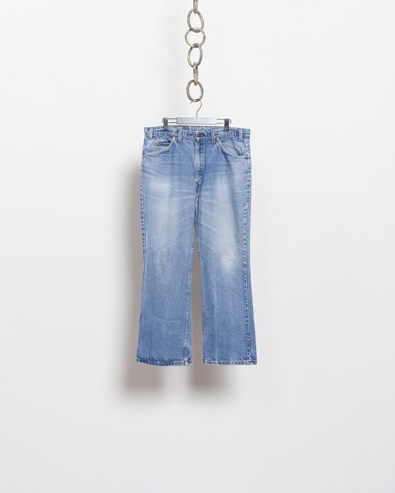 LEVI'S 517 DAD JEANS Vintage Faded Worn In Flares… - image 5