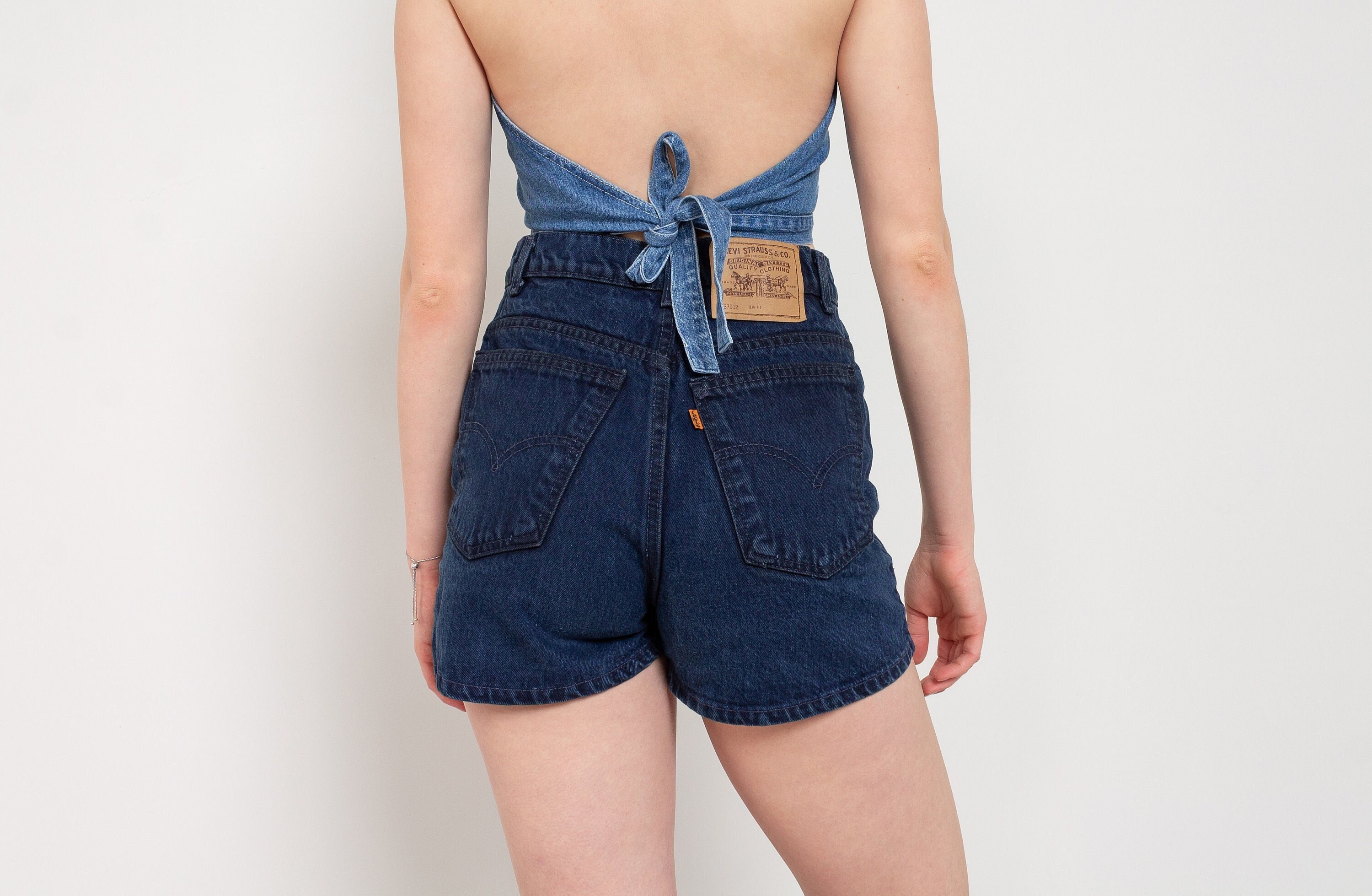 Cheeky Denim Shorts 