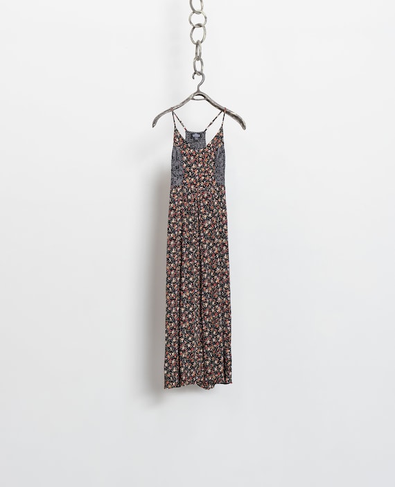 はち♡Treat Ürself Floral Vintage Dress ORIGINAL 1950s FLORAL PRINT Cotton Dress Sundress - Etsy