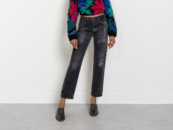 STRAIGHT LEG JEANS Vintage Mid Rise 