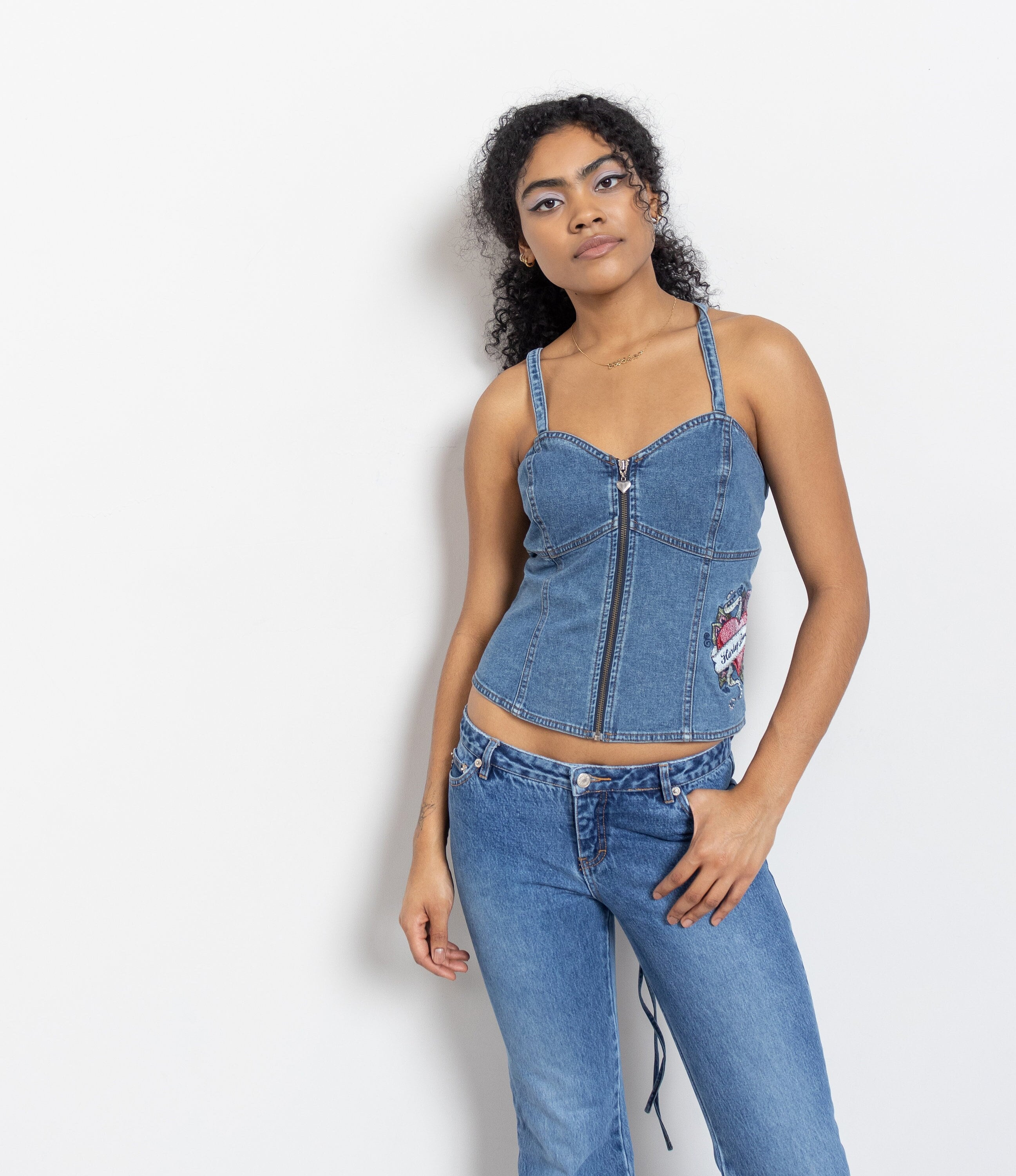 Denim Corset Top -  Canada