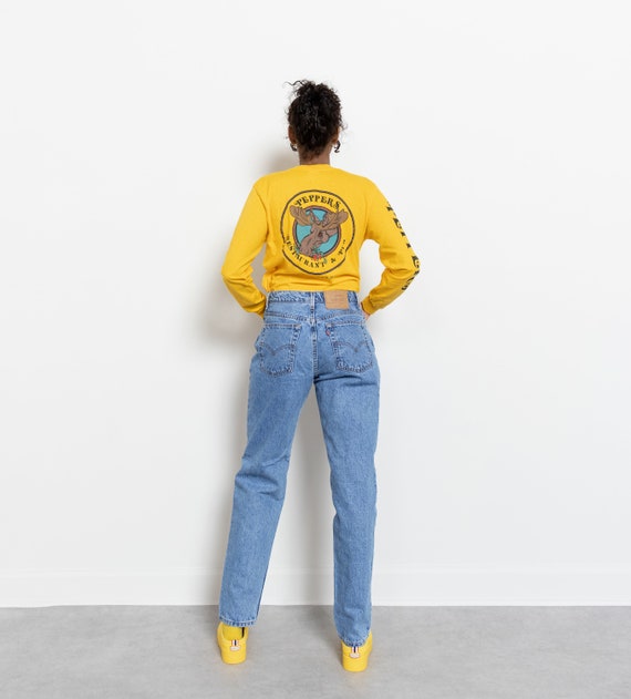 LEVI'S 551 JEANS VINTAGE mujer denim Slim Fit clásico | Etsy España