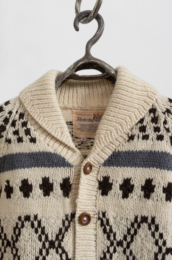 さらに100円引き◆WAI KEI◆Puppy Cowichan Zip-up Cardigan Designer fashion, Seoul-fully created | W Concept