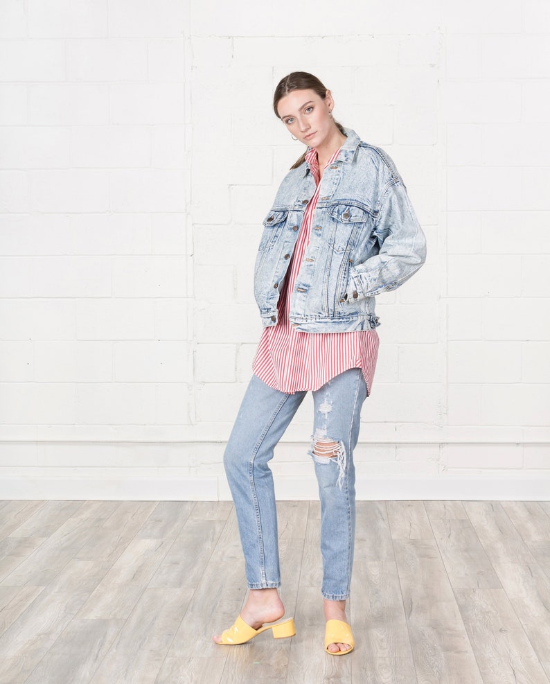 acid wash levis jacket