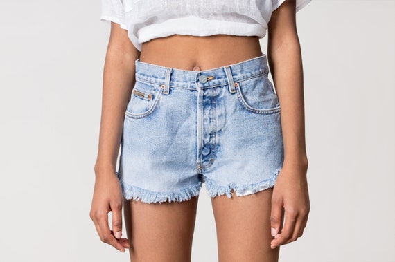 calvin klein jean shorts