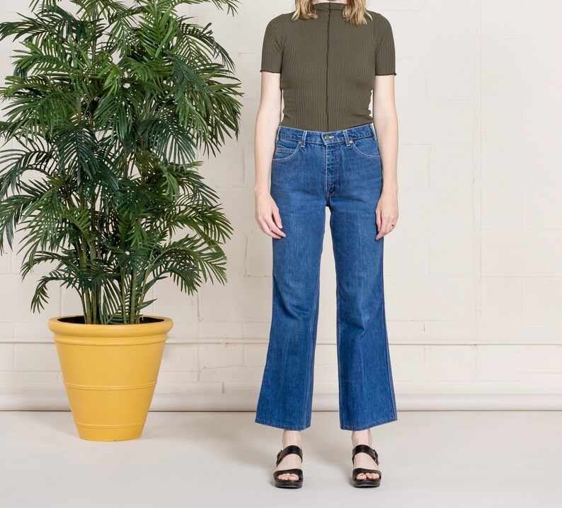 levi's vintage wide leg jeans