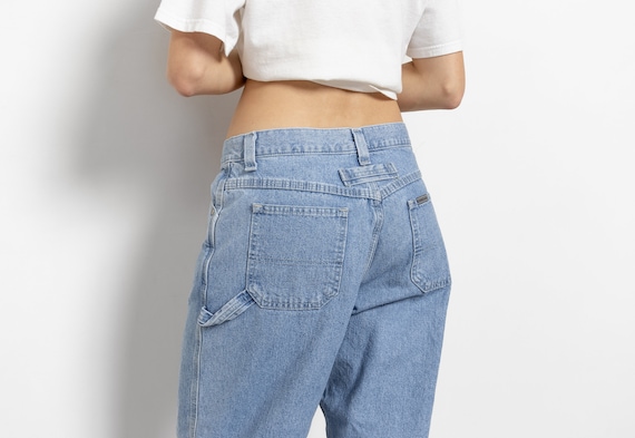 【BAON】[unisex] Carpenter Rivet Banding Waist Wide Denim PT BAON】[unisex] Carpenter Rivet Banding Waist Wide Denim PT