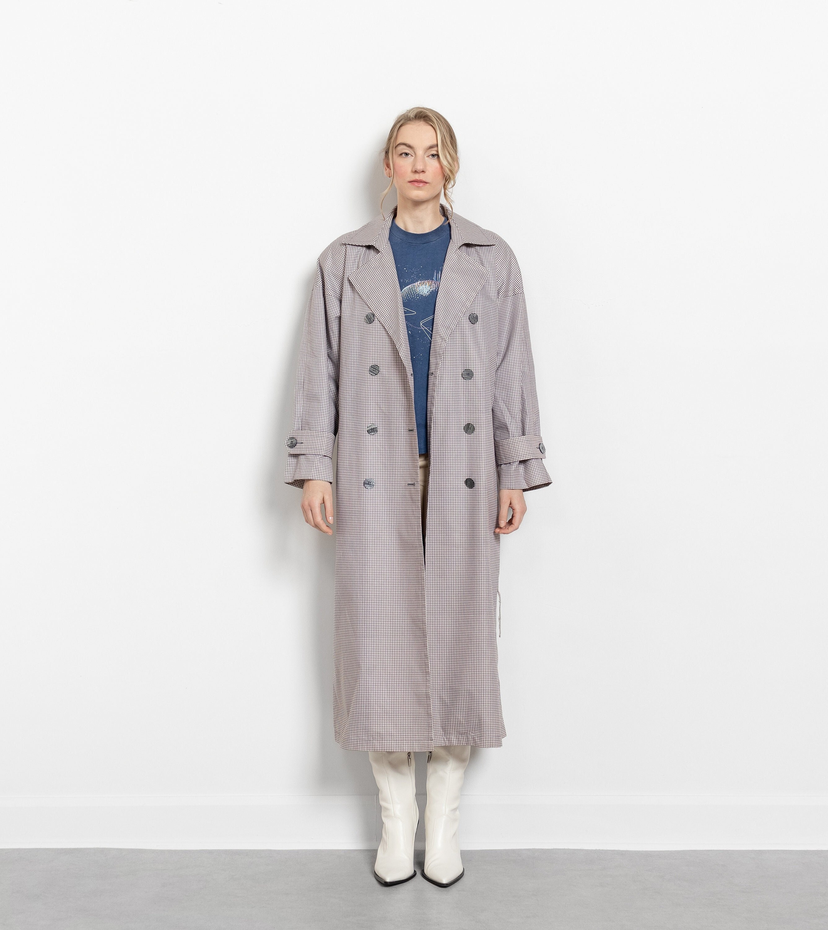 極美品rag & bone Ace Plaid Trench Coat Cool Pretty Cool — PRETTY COOL: Rag & Bone's Ace Plaid Trench