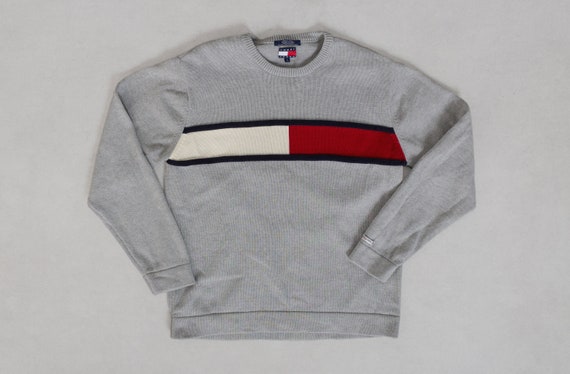 TOMMY HILFIGER SWEATER Vintage Pullover Jumper Gr… - image 3