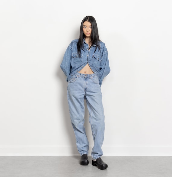 Vintage Levi's 560 Baggy Jeans, Faded Denim, Relaxed Fit (W31 L34
