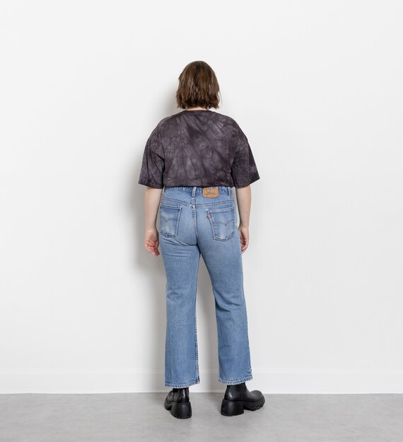 LEVI'S 517 DAD JEANS Vintage Faded Worn In Flares… - image 2