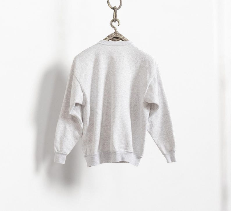 Vintage 90s Hard Rock Cafe Sweatshirt: Embroidered Oversized Pullover image 10