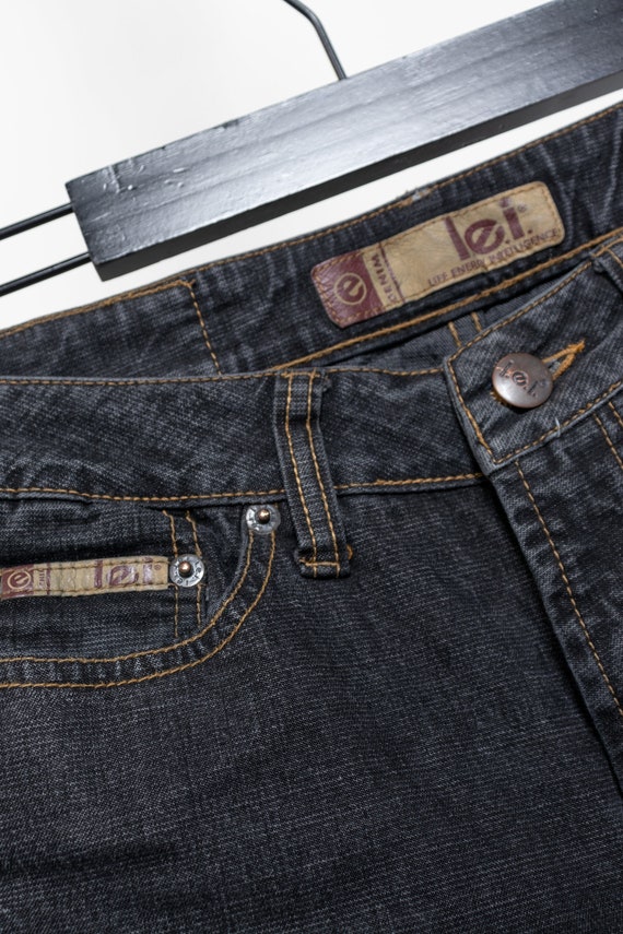 LOW RISE Y2K Jeans vintage women 2000's Denim low… - image 10