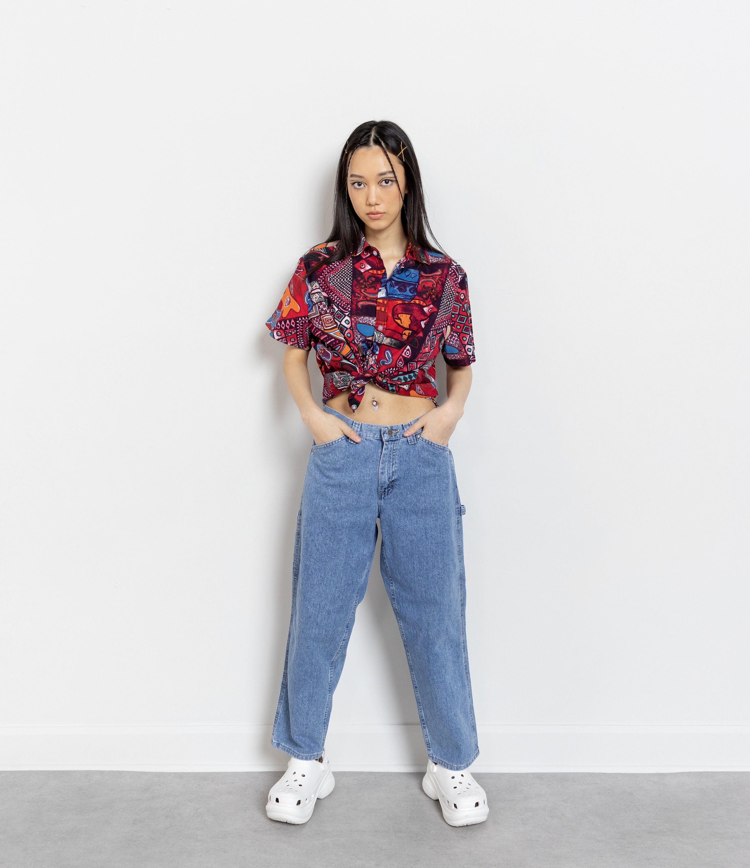 ALEXIA STAM × Lee Wide Painter Pants S ALEXIA STAM x Lee Wide Painter Pants（ALEXIA STAM(アリシア