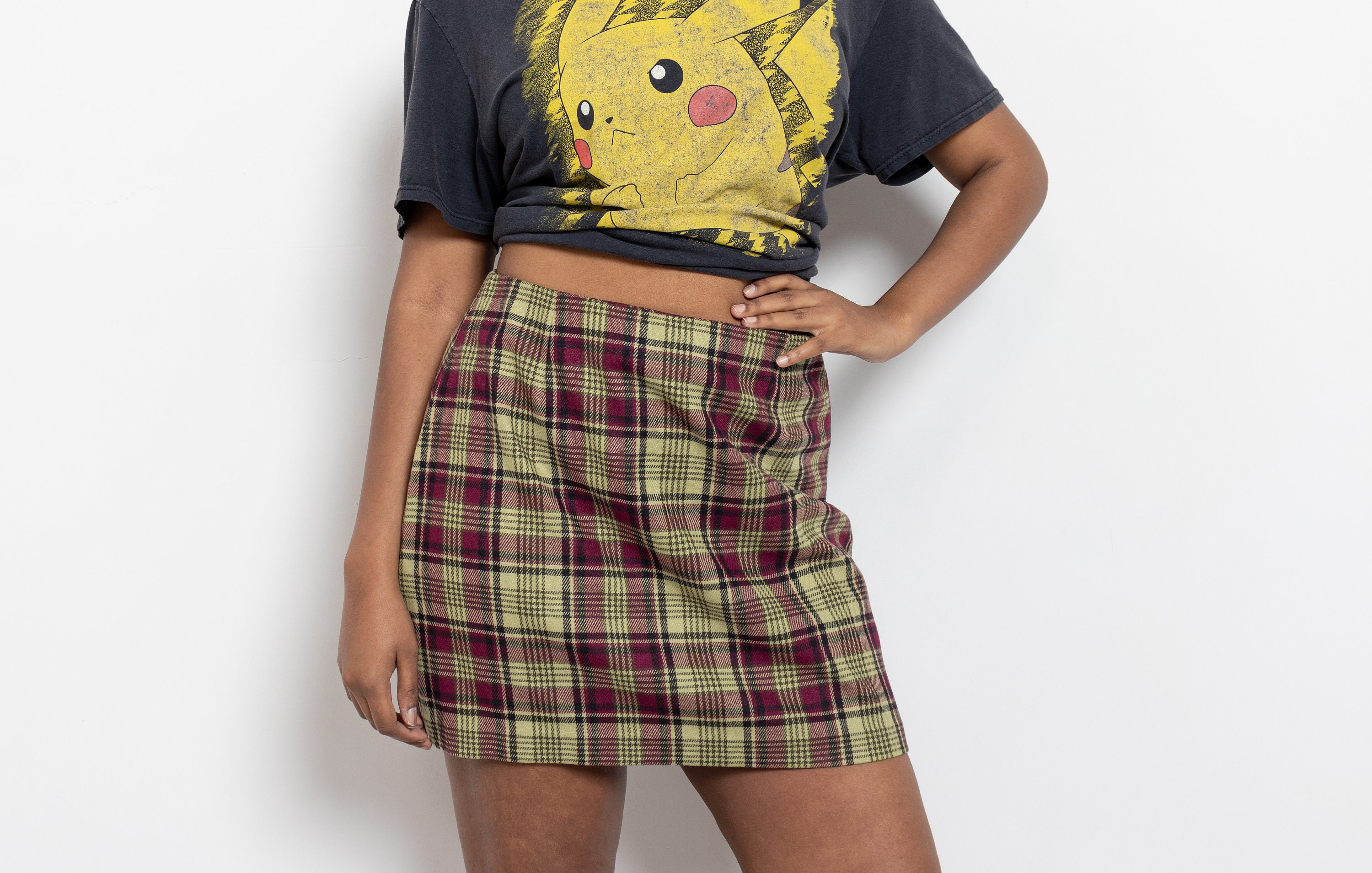 【INCHANT ME】Heave Wool Mini Skirt 3b5204506379481d80d50b7b906bc6