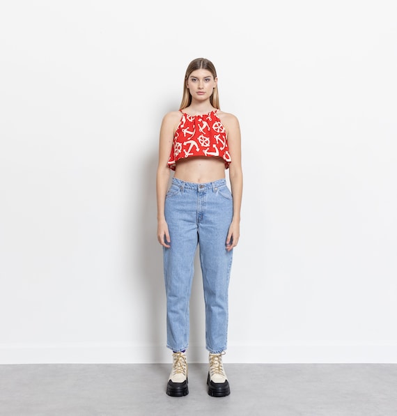 LEVI'S 951 JEANS RELAXED fit high waist mom jeans… - image 1