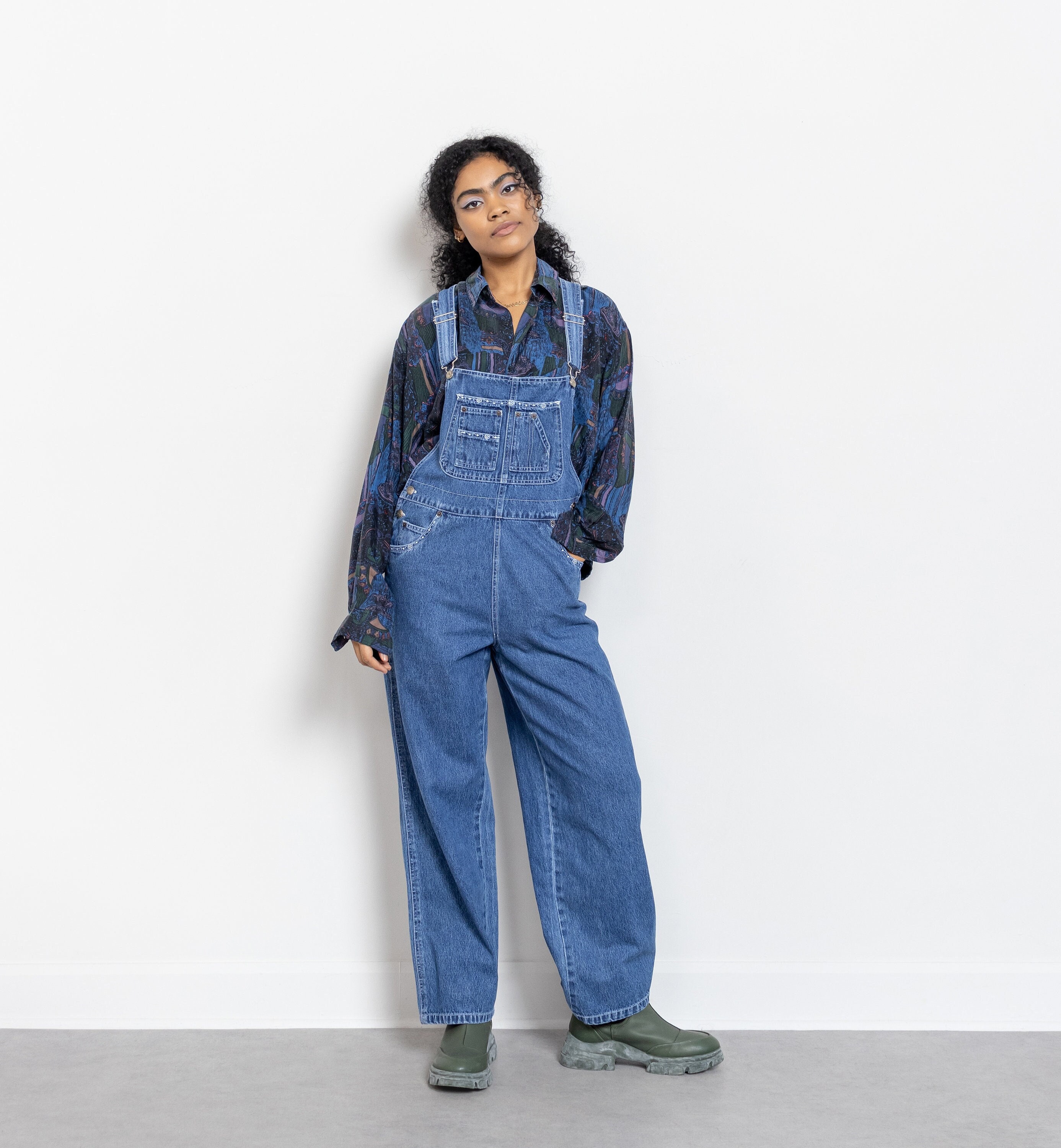 40s 50s8oz denim Over All-