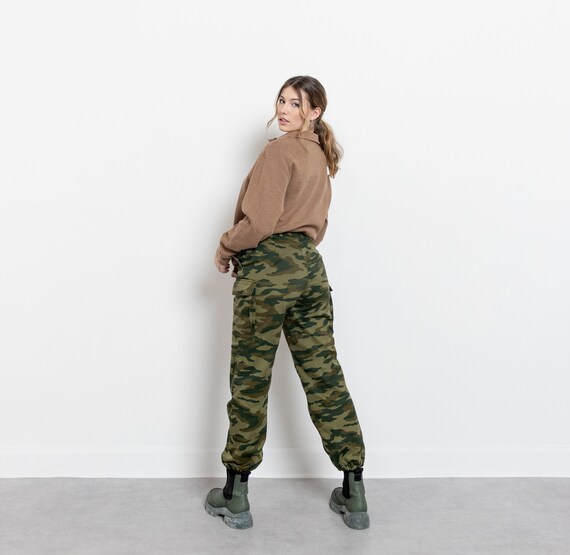 Sale CAMO CAMOUFLAGE PANTS Women Men 