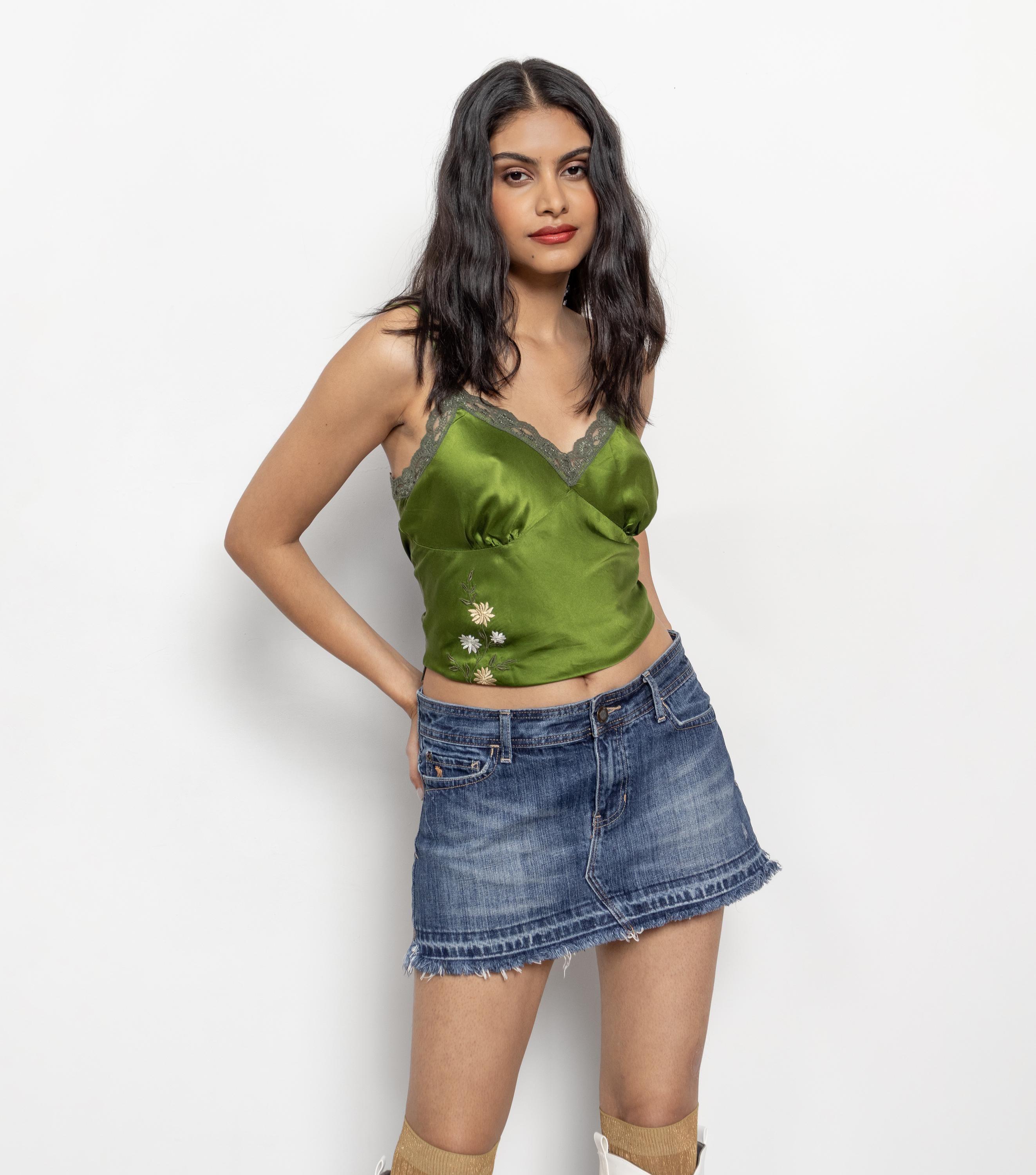 Y2k Mini Skirt Abercrombie - Etsy