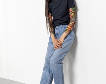 Jeans Levi's Femme 550 - Coupe Relaxée, Jambe Fuselée - Taille W28 L23 - Neuf