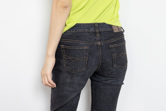 LOW RISE Y2K Jeans vintage women 2000's Denim low… - image 6