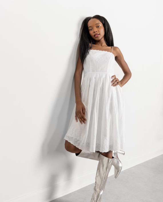 embroidered sun dresses Girls Summer Dresses main image 0