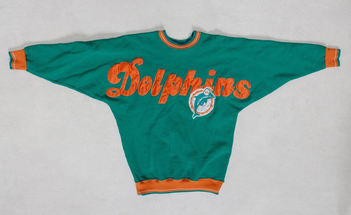 orange miami dolphins sweatshirt