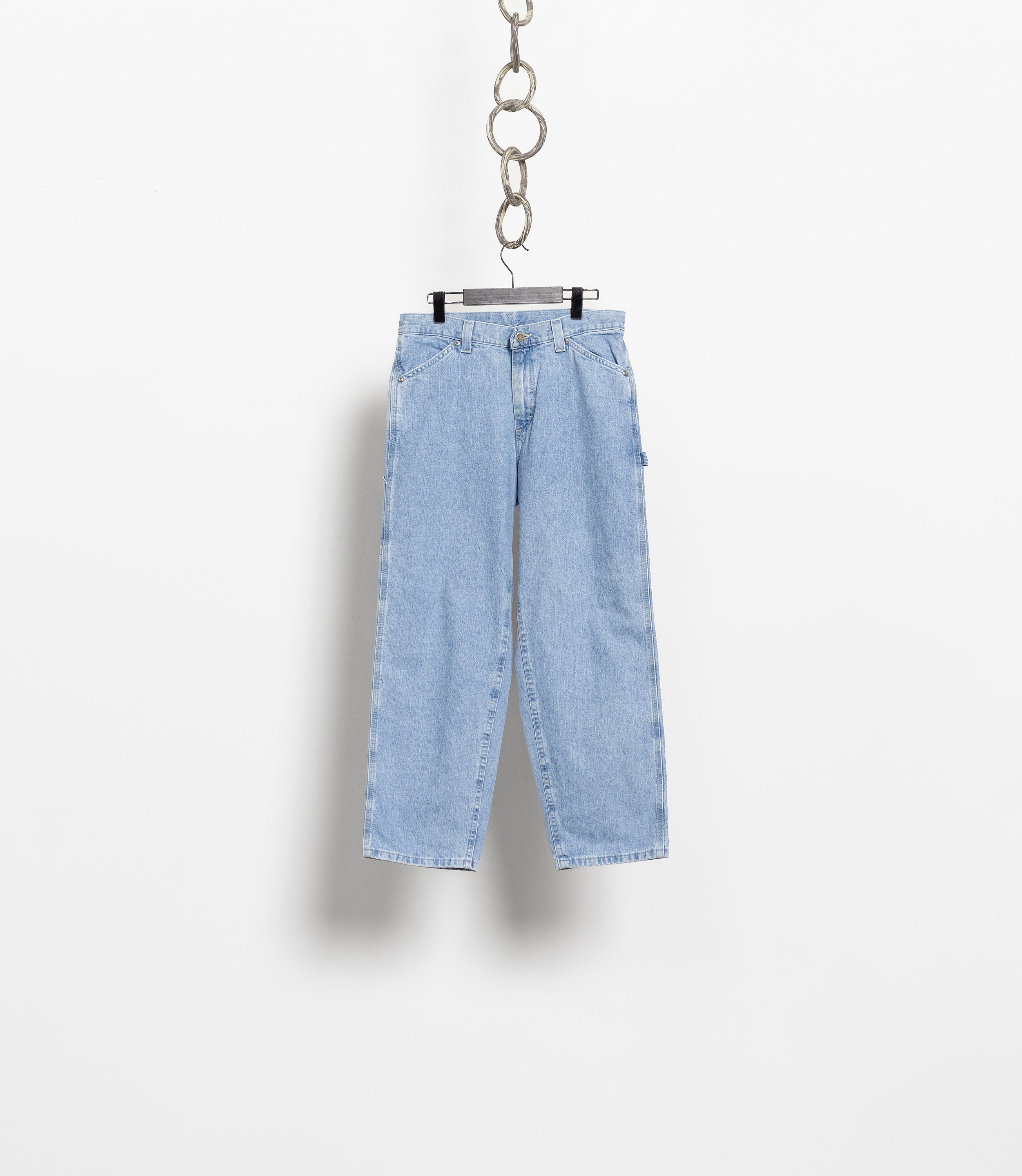 【SATIIIZ】Harpin Wide Banding Denim Pants SATIIIZ】Harpin Wide Banding Denim Pants (SATiiiZ/デニム