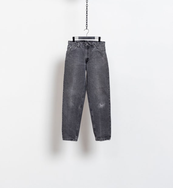 LEVI'S 550 RIPPED JEANS worn in vintage high wais… - image 2