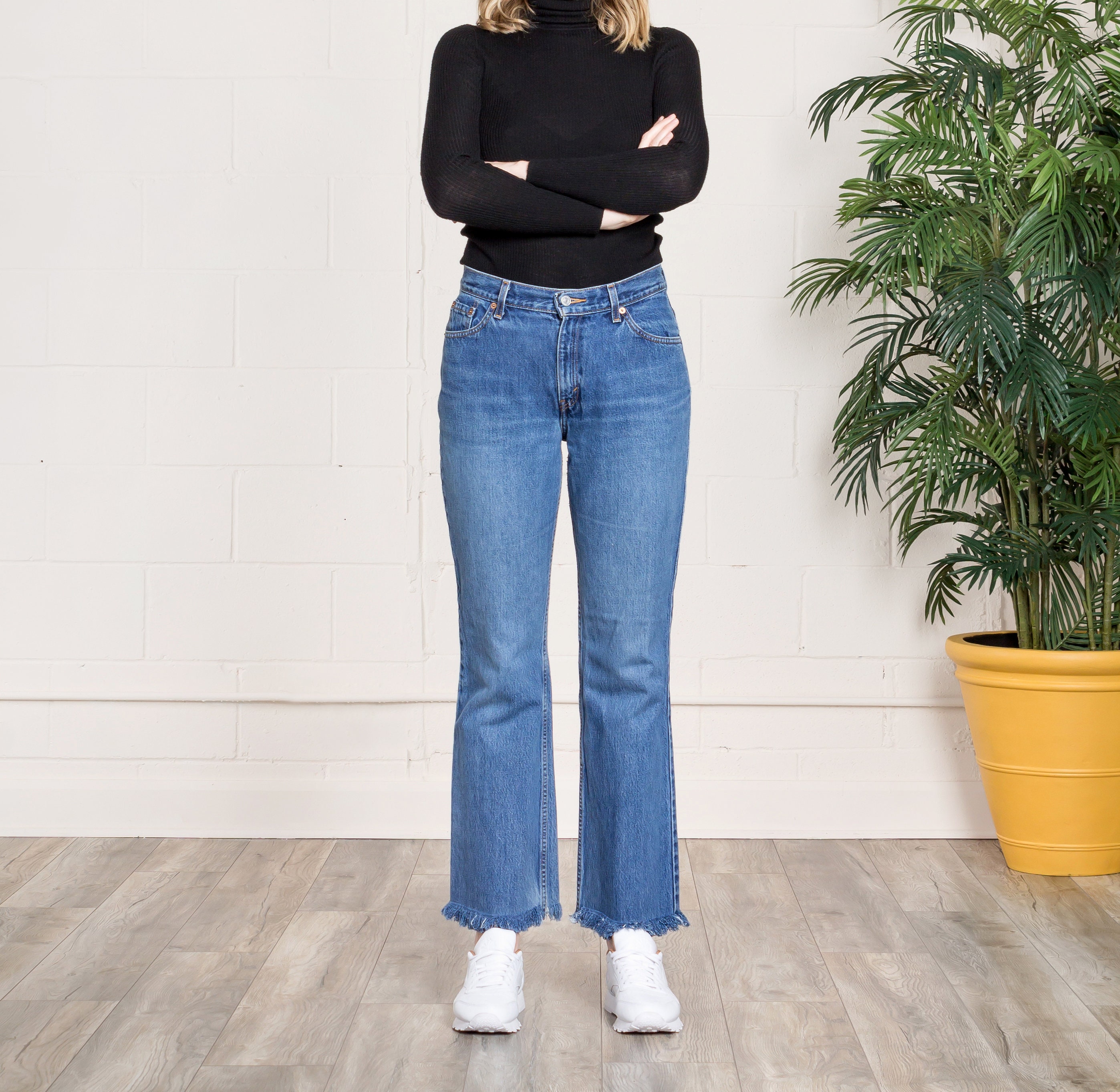 Sale LEVIS JEANS WOMEN 517 Flares Cut 