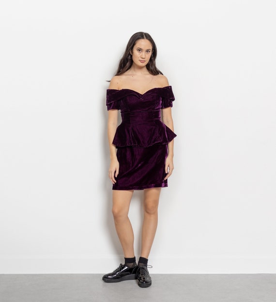 knee length dresses for ladies Cute V Neck Short Purple Prom Dress with Belt, V Neck Purple Homecomin –  abcprom