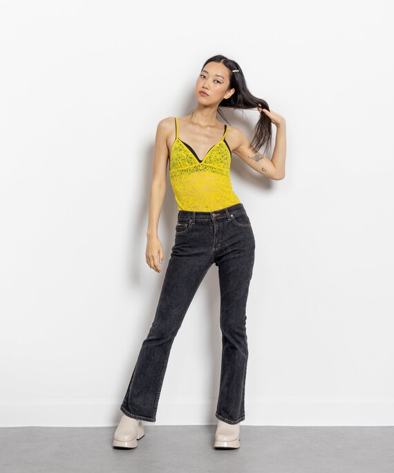 LOW RISE Y2K Jeans vintage women 2000's Denim low… - image 3