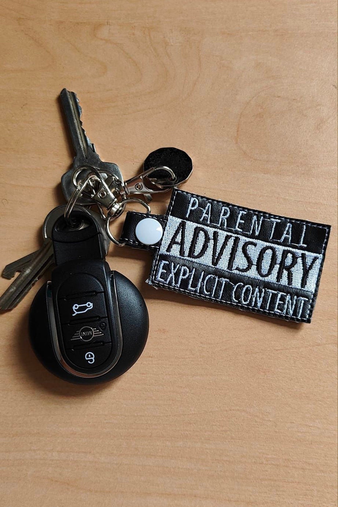 Parental Advisory Key - Bag Fob - Etsy